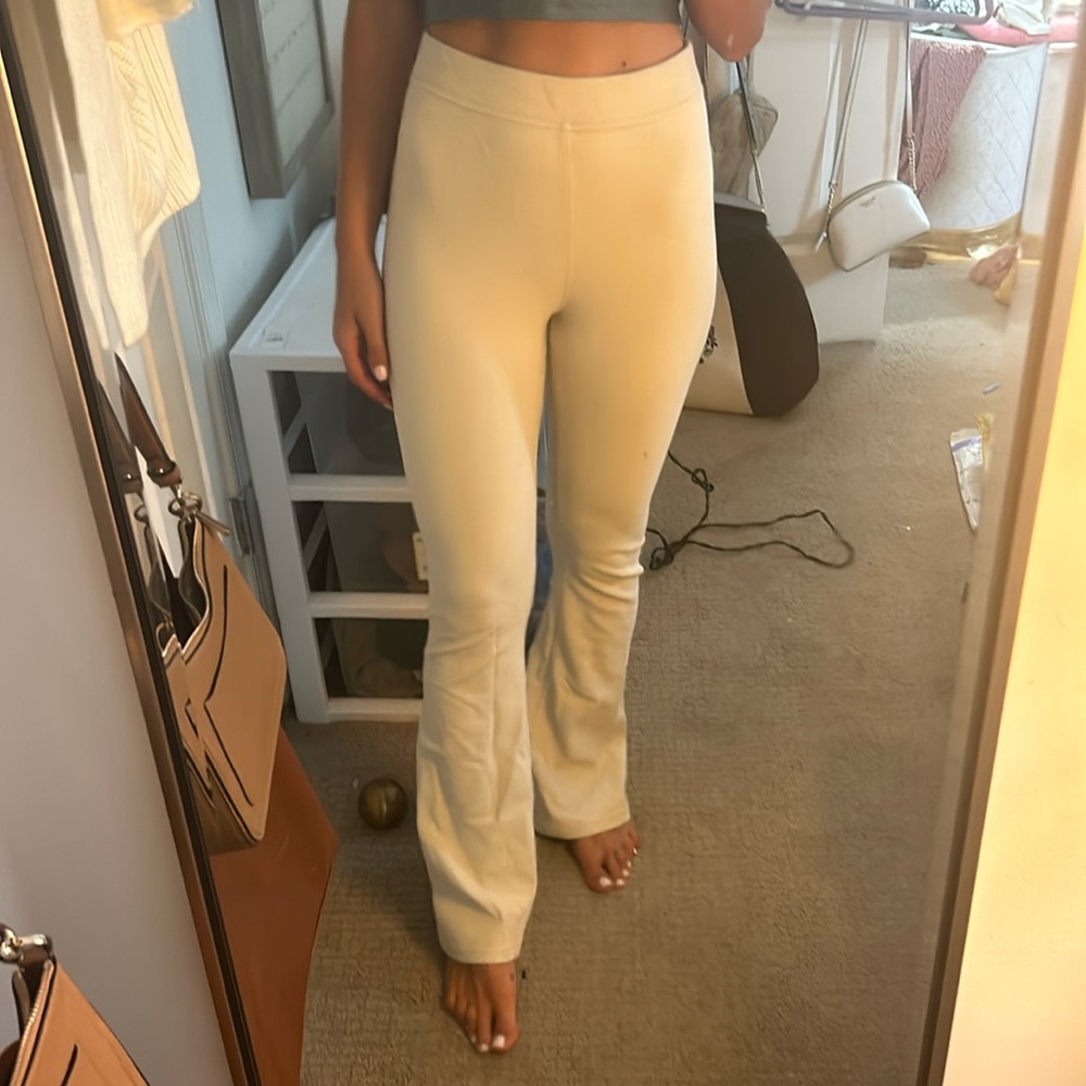 OFFLINE Aerie Flare Cream Pants!